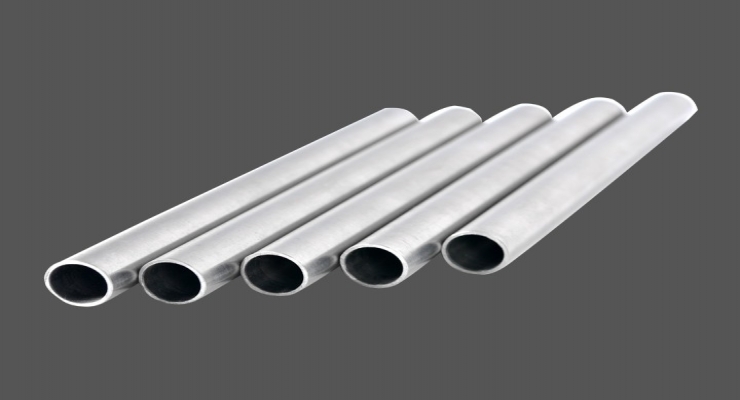 不锈钢管件原材料准备