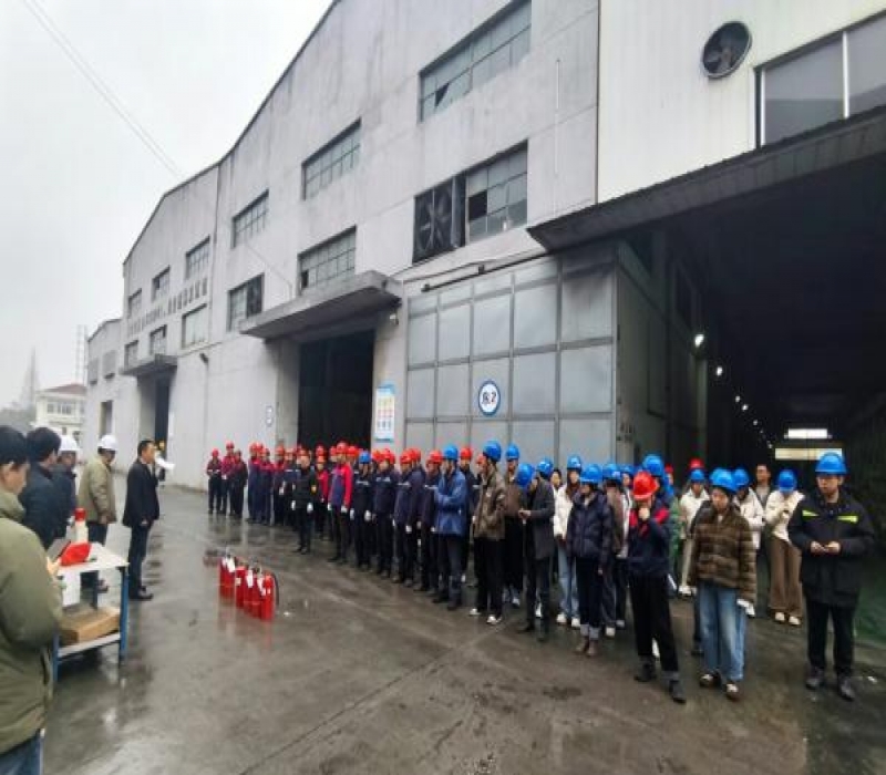 以练筑防 防患未“燃” | 我司开展车间消防应急演练